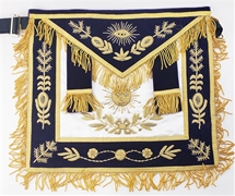 Masonic Grand Officer Apron with Gold Bullion CLEARANCE